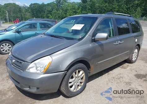 2010 Kia Sedona Ex из США, поврежденный, VIN KNDMH4C33A6327806